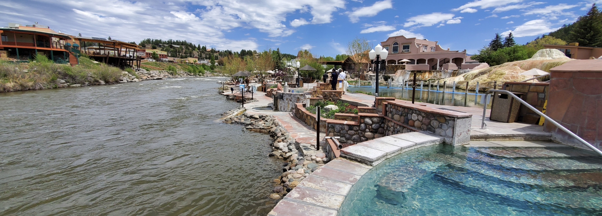 Contrast Bathing at Hot Springs