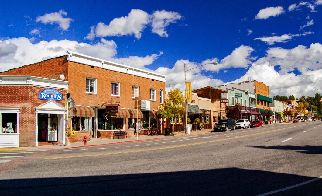 Historic downtown Pagosa Springs