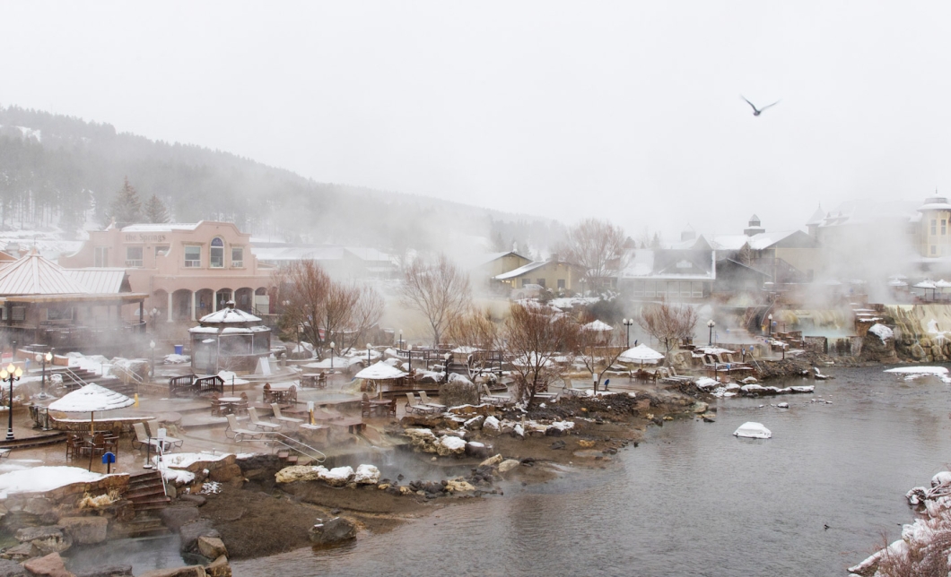 Snow at The Springs Resort